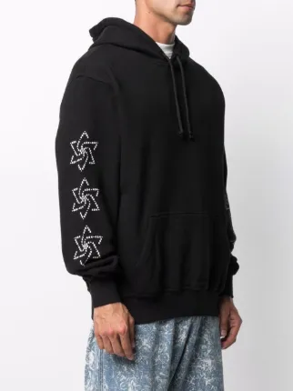 star-logo cotton hoodie展示图