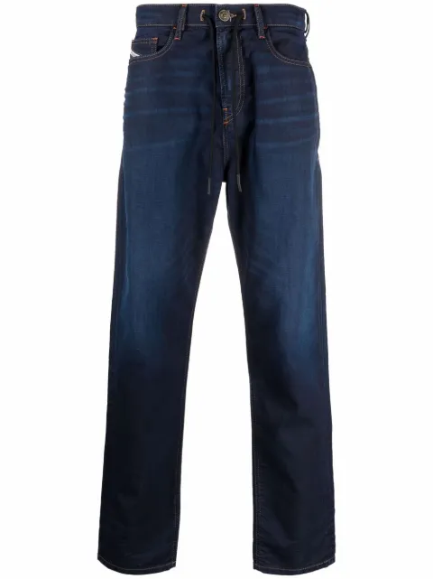 Diesel D-Vider tapered drawstring jeans