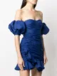 Isabel Marant off-shoulder ruched dress
