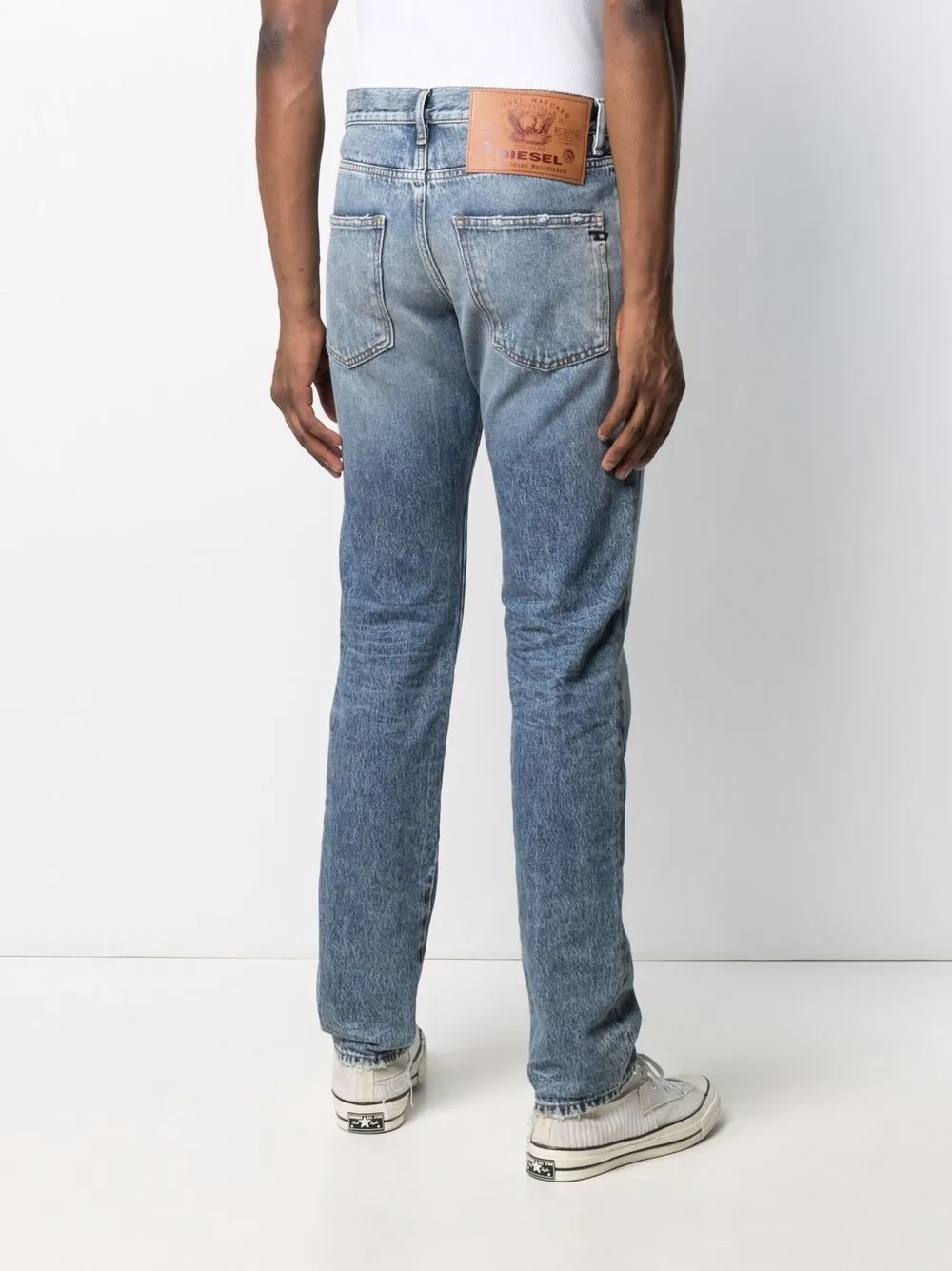 фото Diesel джинсы d-kras прямого кроя