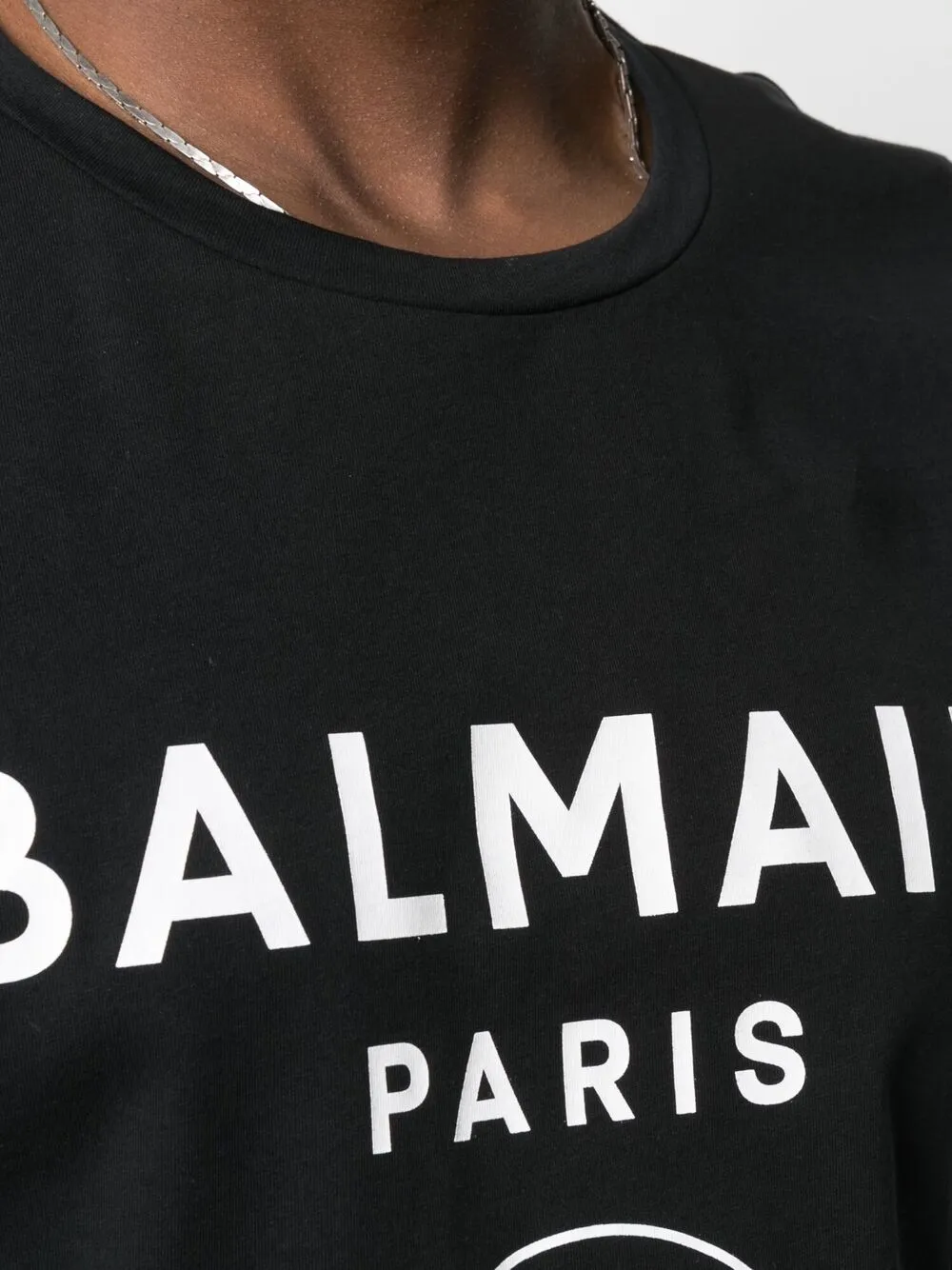 фото Balmain футболка с короткими рукавами и логотипом