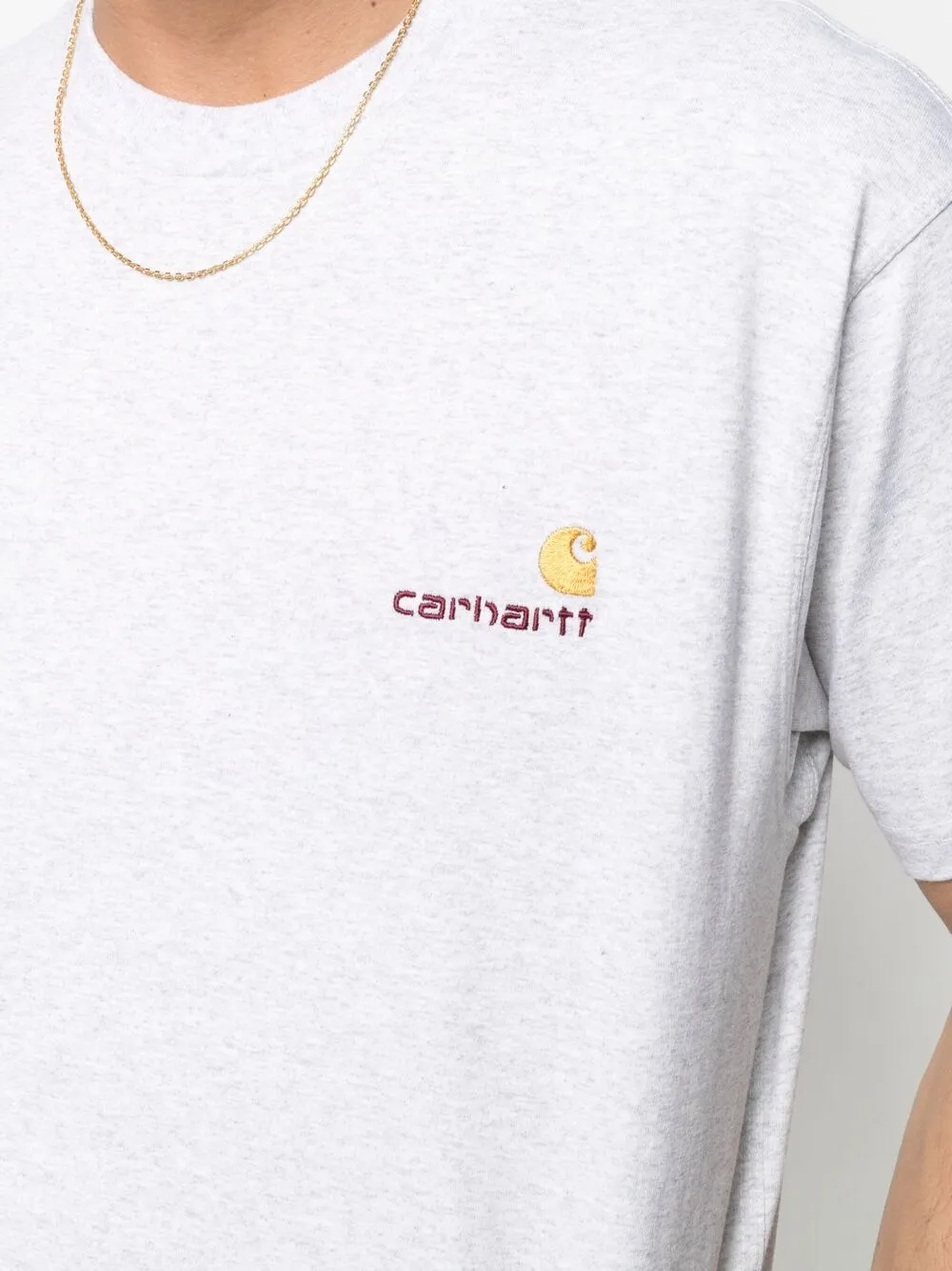 фото Carhartt wip футболка american script