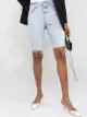Alexander Wang raw-cut denim shorts