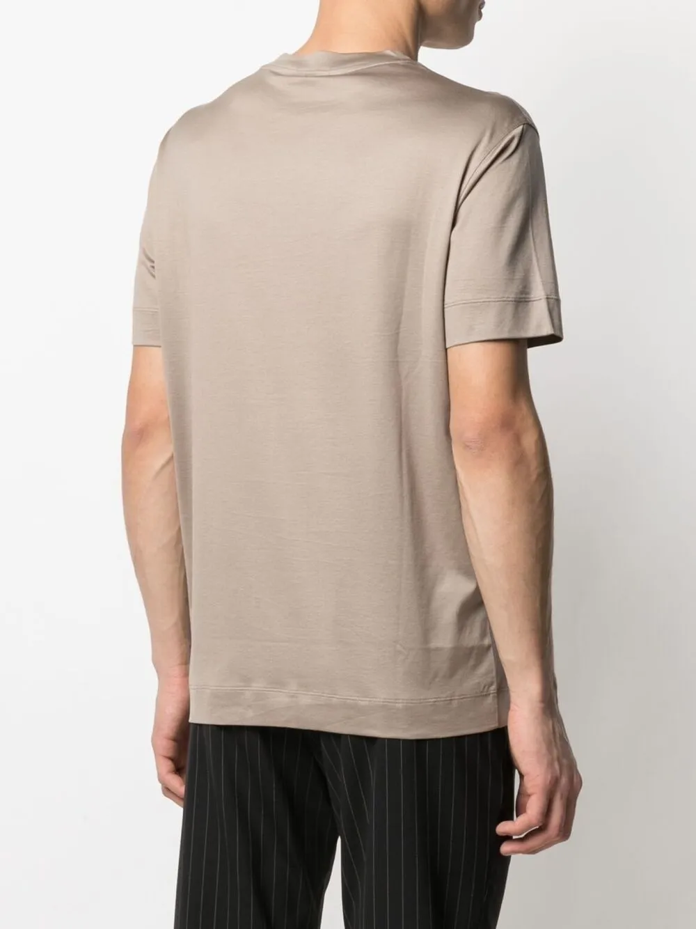 фото Emporio armani футболка с нашивкой-логотипом