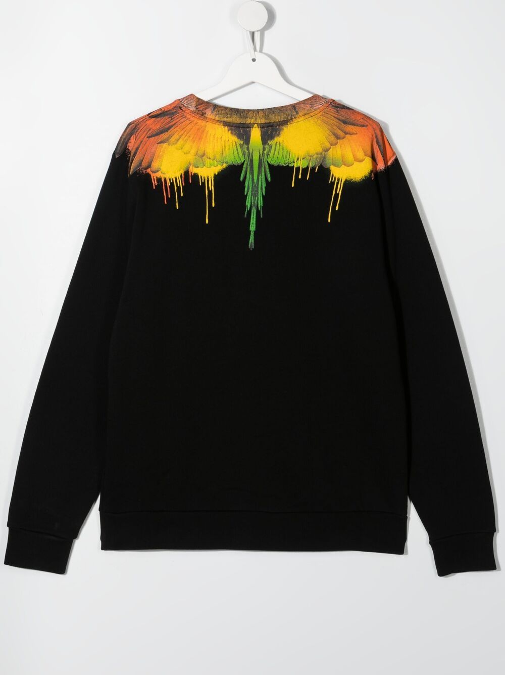 фото Marcelo burlon county of milan kids толстовка с принтом wings