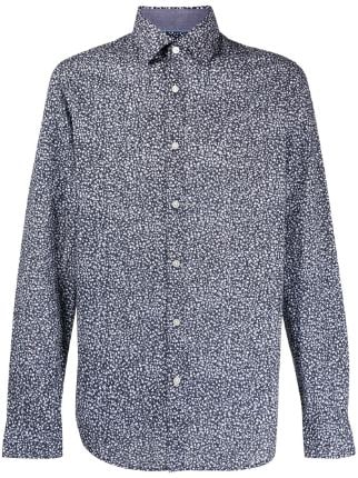 hugo boss floral shirt