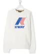 Image 1 of K Way Kids TEEN logo-print cotton sweatshirt