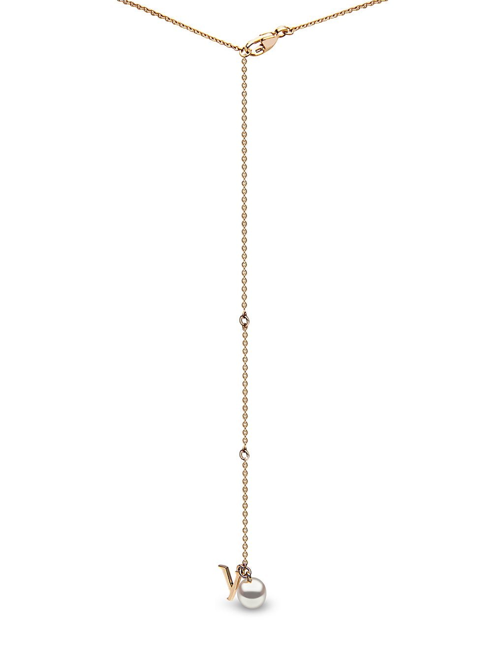 Shop Yoko London 18kt Yellow Gold Trend Freshwater Pearl And Diamond Necklace