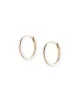 Image 1 of Zofia Day 14kt yellow gold small hoop earrings