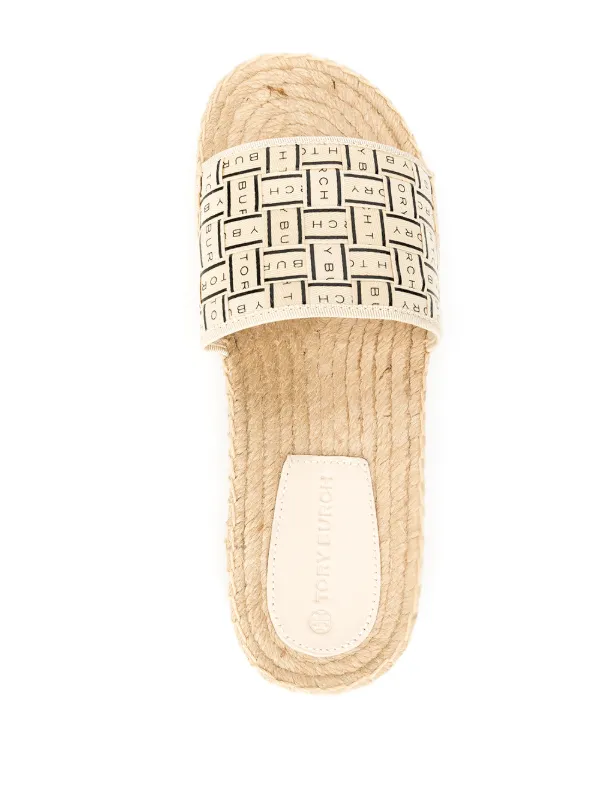tory burch espadrille slide