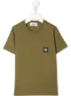 Bild 1 von Stone Island Junior logo-patch short-sleeved T-shirt