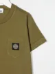 Stone Island Junior logo-patch short-sleeved T-shirt