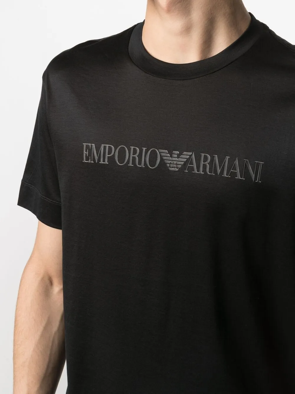 фото Emporio armani футболка с логотипом