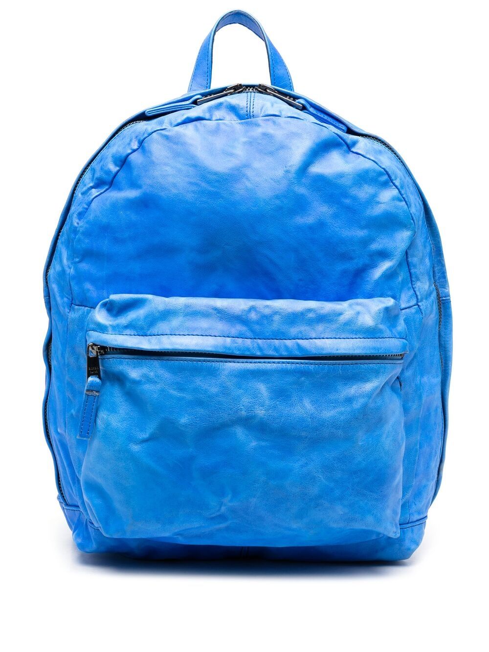 Giorgio Brato Brushed Calf-leather Backpack In Blue