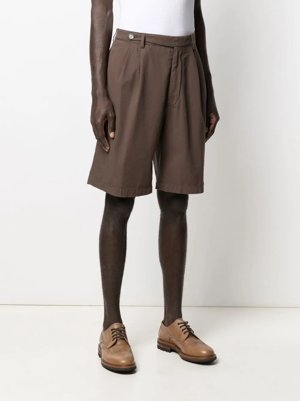 фото Brunello cucinelli шорты широкого кроя
