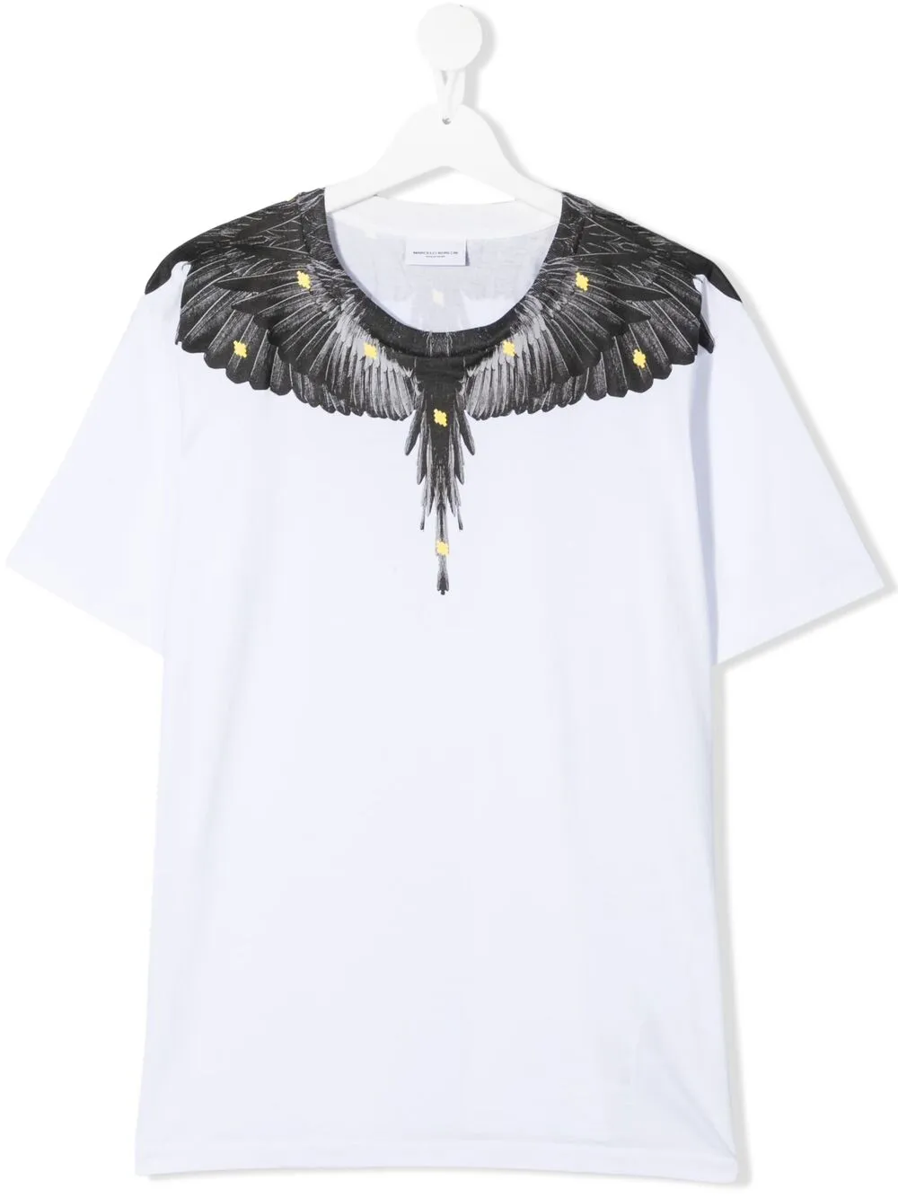 фото Marcelo burlon county of milan kids футболка с принтом wings