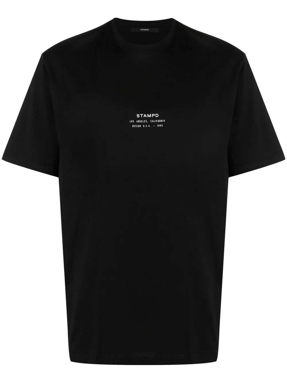 Stampd Logo Crew-neck T-shirt In Black