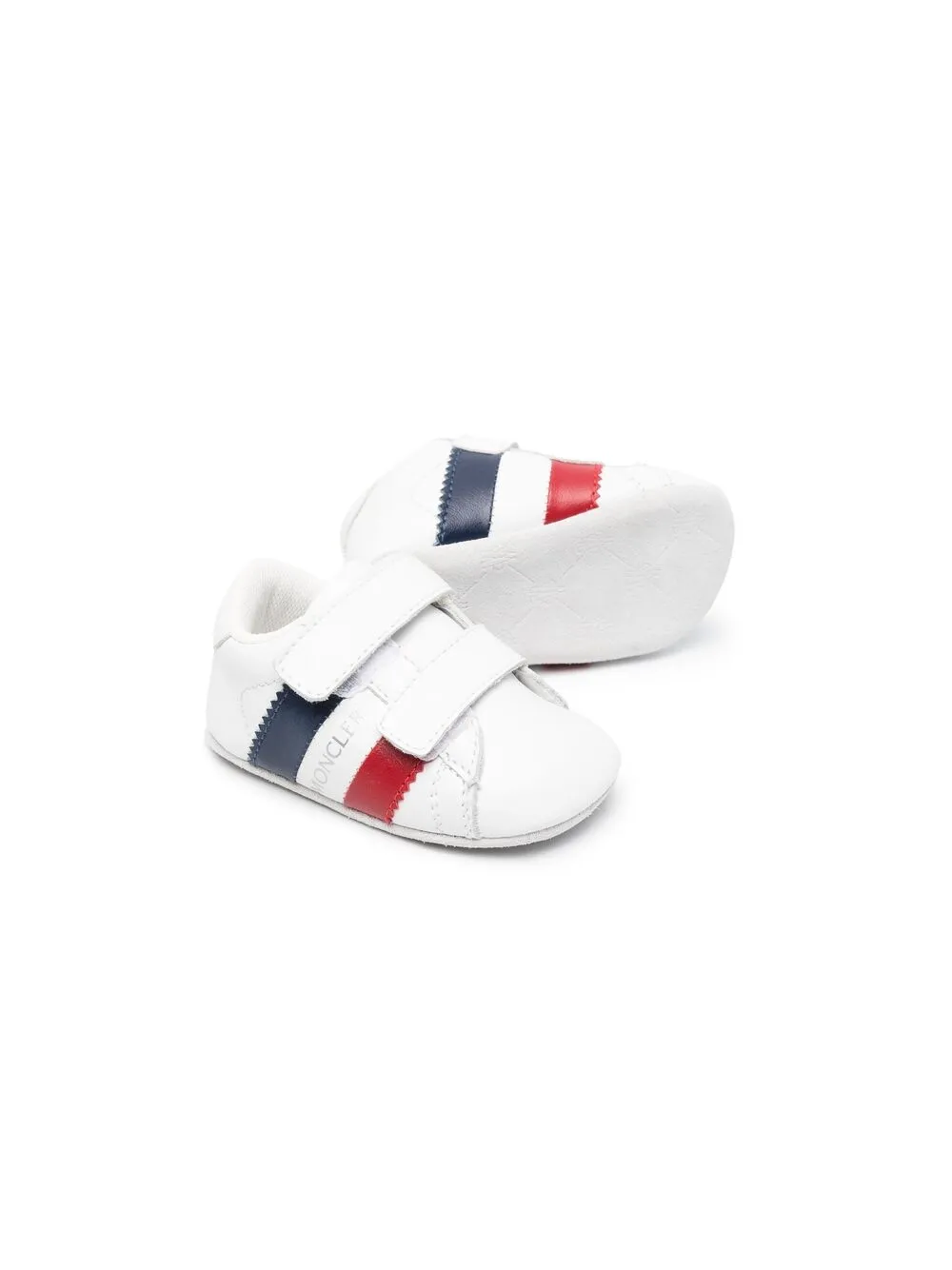 Moncler Enfant logo stripe pre-walkers | Image 2