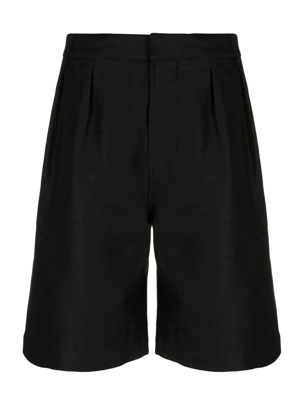 Click to view more detailed imagery on our partner's website Saint Laurent Knee-length Tailored Shorts In Black