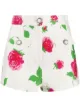 Image 1 of Alessandra Rich rose print high waist shorts