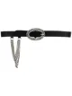 Image 1 of Alessandra Rich crystal-embellished buckle belt