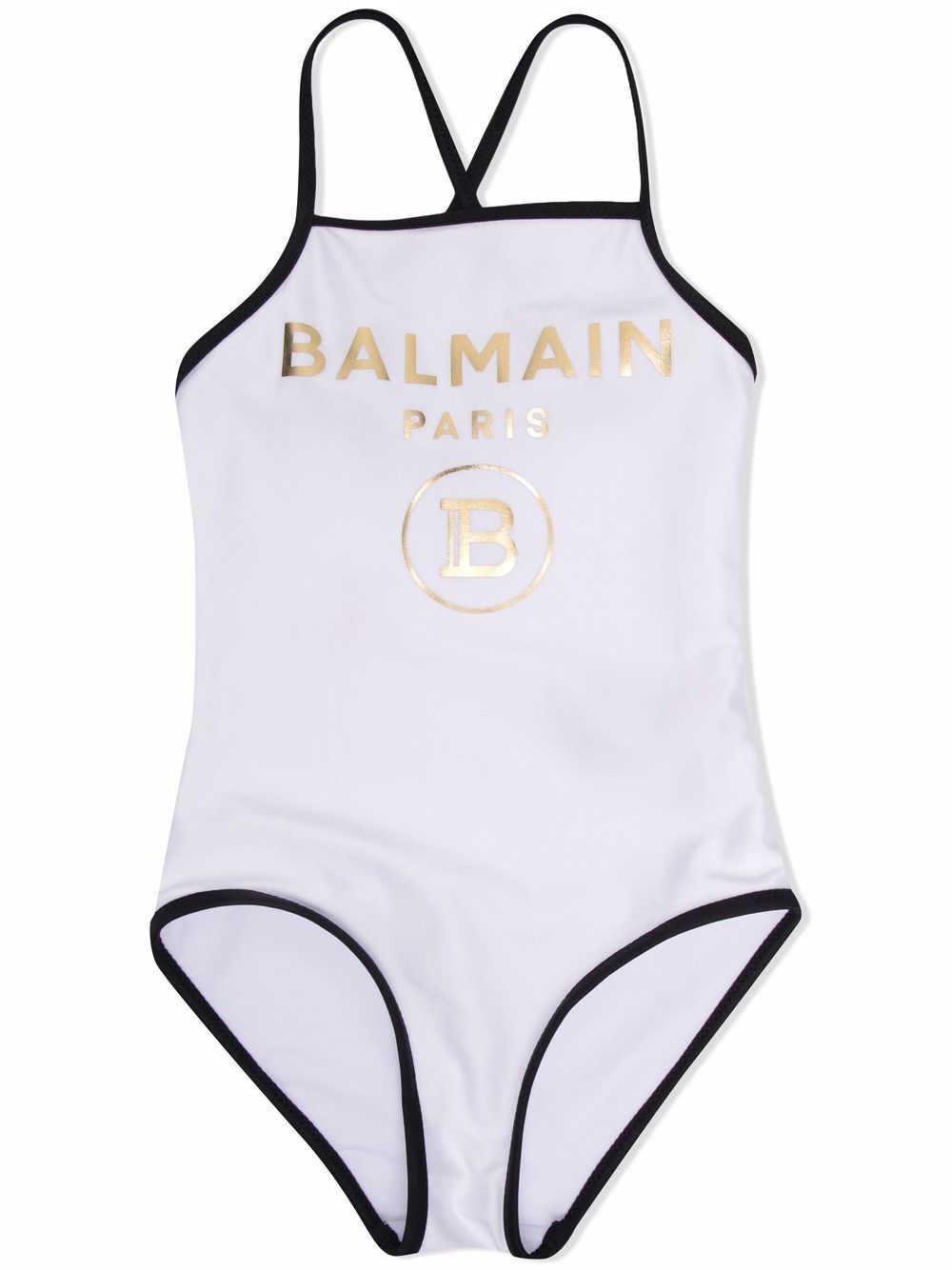 фото Balmain kids купальник с логотипом