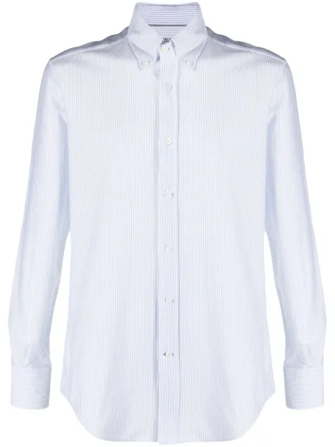 Brunello Cucinelli pinstripe button-up shirt