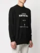 Trussardi logo print jumper