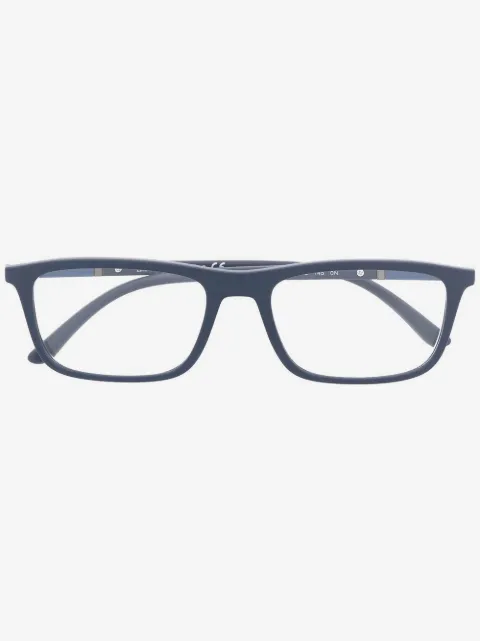 Emporio Armani rektangulära glasögon