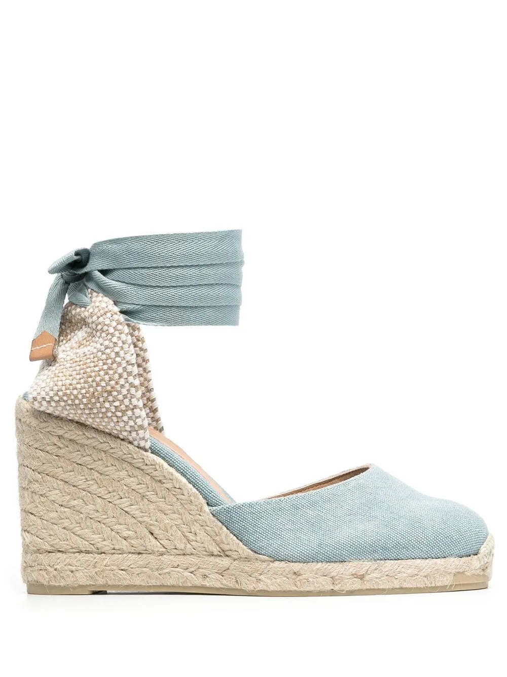 Castaã±er Carina 90mm Wedge Espadrilles In Blue | ModeSens