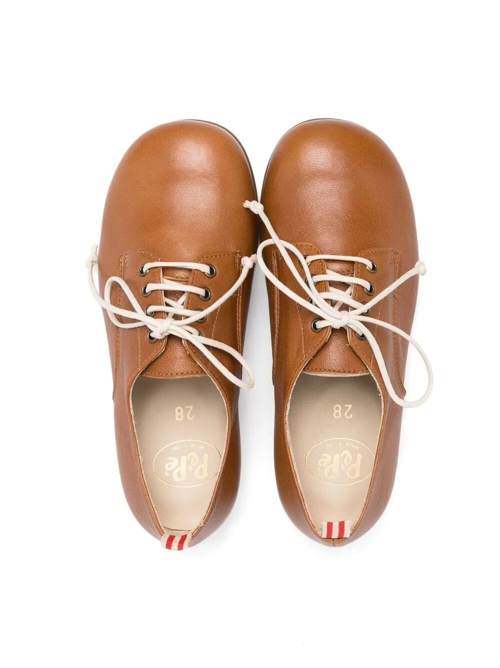 Shop Pèpè Marco Lace-up Shoes In Brown