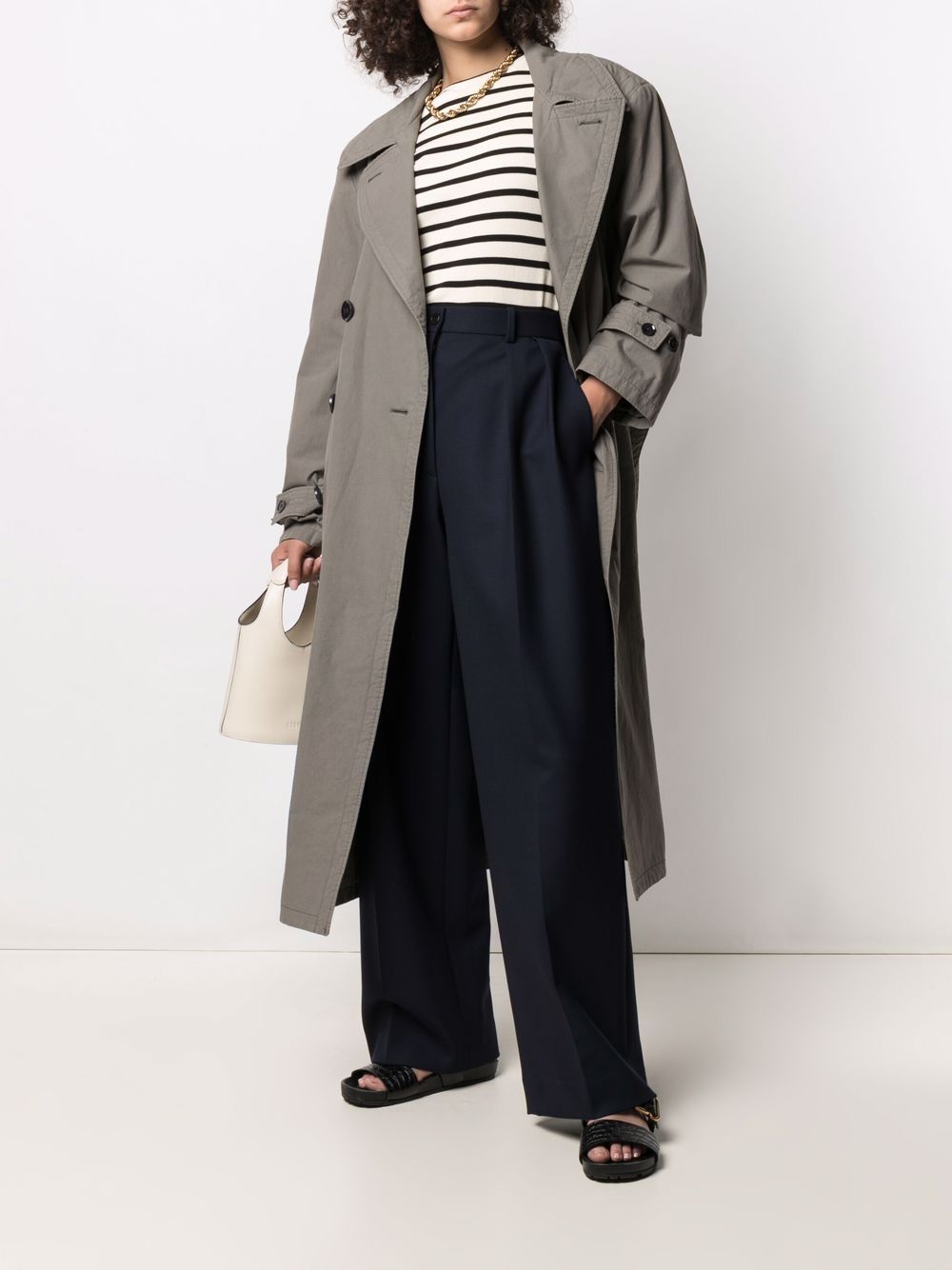 фото Lemaire poplin weave trench coat