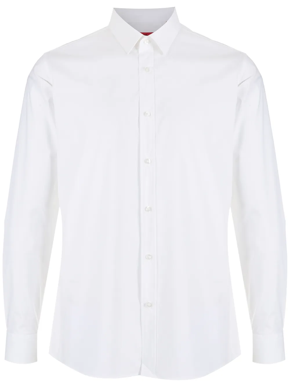 HUGO Camisa lisa com abotoamento | Branco | Image 1