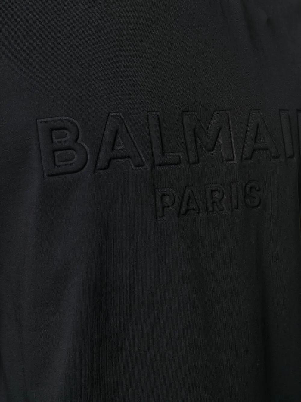 фото Balmain футболка с тисненым логотипом