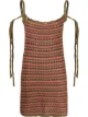 Image 1 of Alanui tied-strap knitted dress