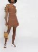 Image 2 of Alanui tied-strap knitted dress