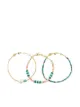 Image 1 of Anni Lu set of 3 Maui bracelets