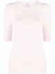 Image 1 of Antonella Rizza slogan-embellished knitted T-shirt