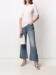 Image 2 of Antonella Rizza slogan-embellished knitted T-shirt