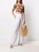 Image 2 of Antonella Rizza rose intarsia-knit crop top