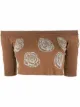 Image 1 of Antonella Rizza rose intarsia-knit crop top
