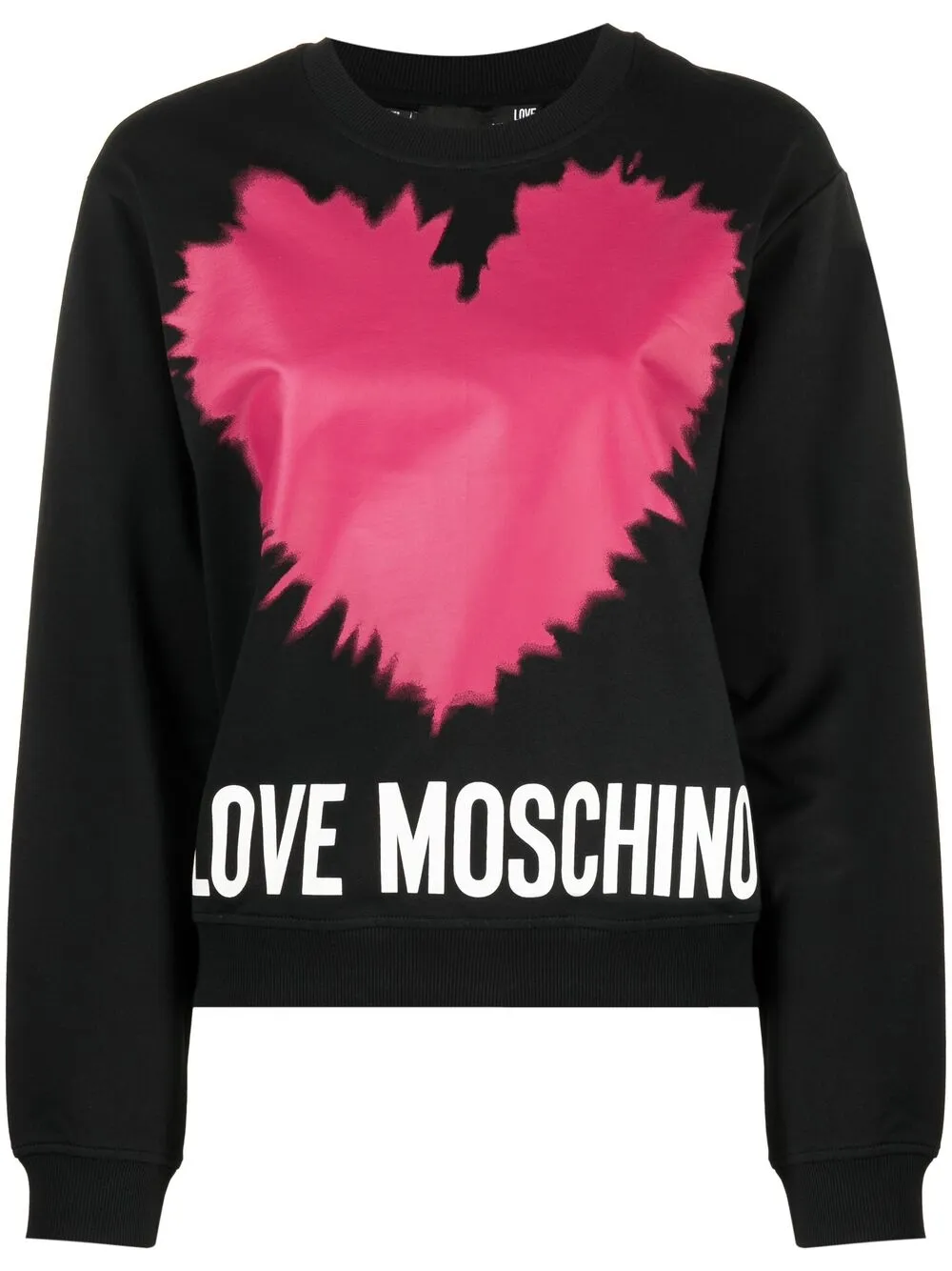 фото Love moschino толстовка с принтом