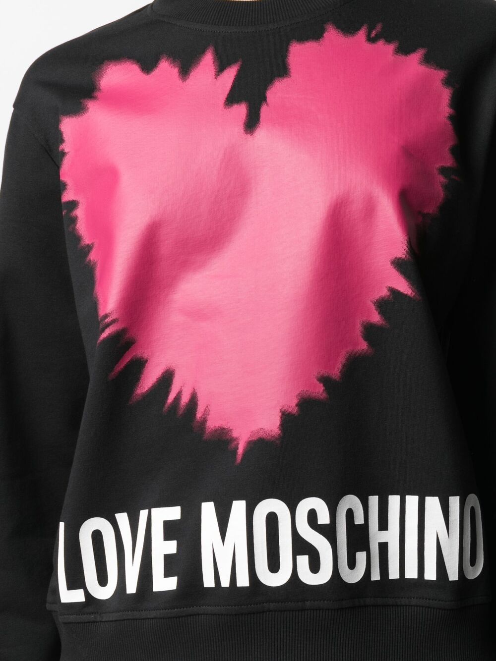 фото Love moschino толстовка с принтом