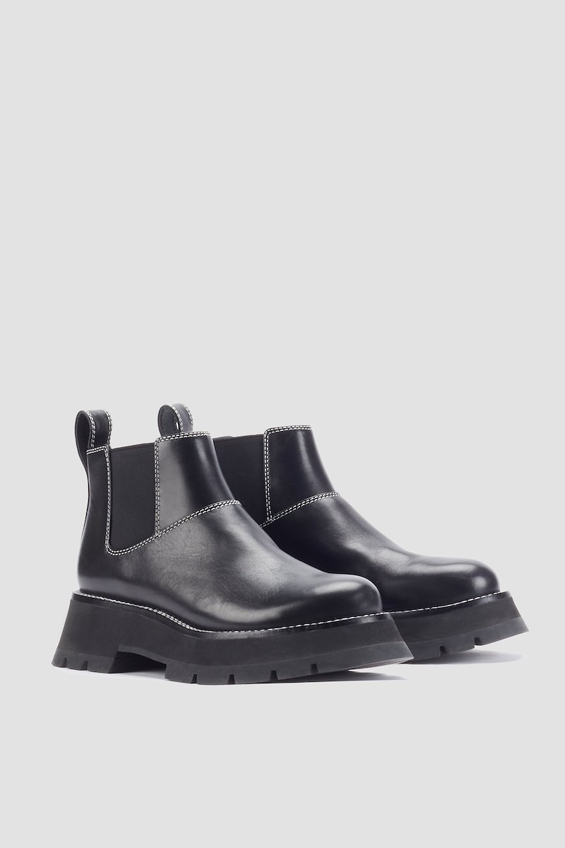 Kate Short Lug Sole Combat Boot-black #1 Kate Short Lug Sole Combat Boot, null- 1