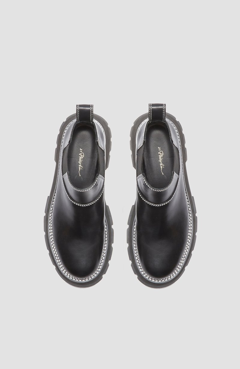 Kate Short Lug Sole Combat Boot-black #1 Kate Short Lug Sole Combat Boot, null- 3