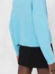 GANNI ribbed-knit wool cardigan