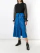 Imagem 2 de Nk Saia midi Plum de couro