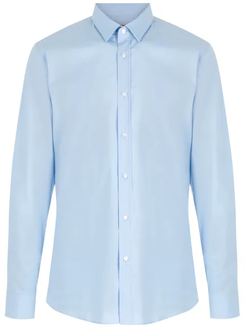 HUGO slim-cut poplin shirt