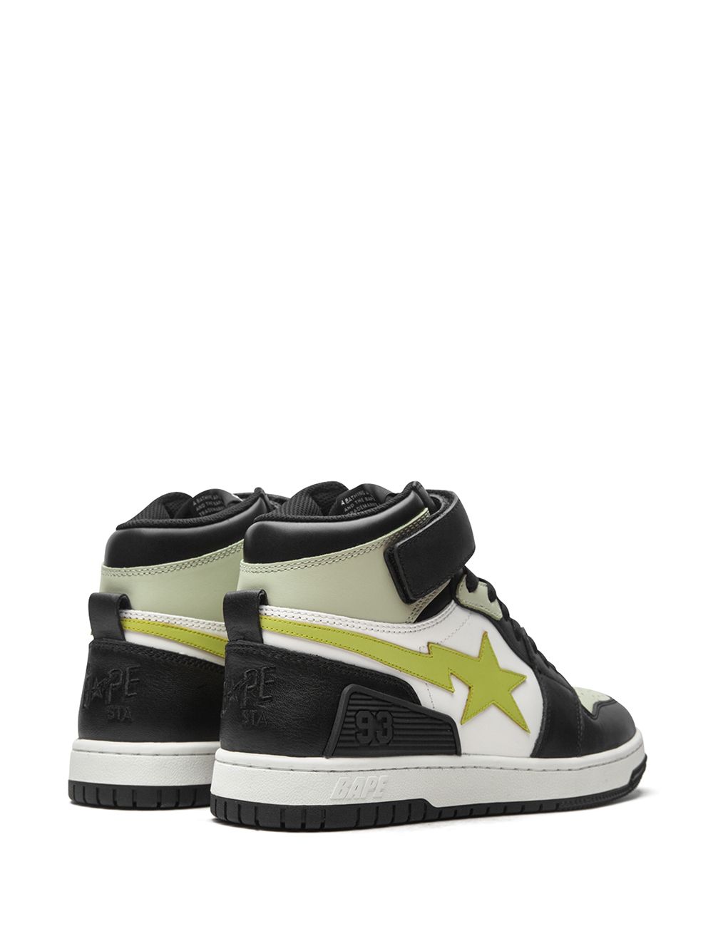 фото A bathing ape® высокие кроссовки bape block sta