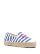 Image 2 of Philosophy Di Lorenzo Serafini embroidered striped espadrilles